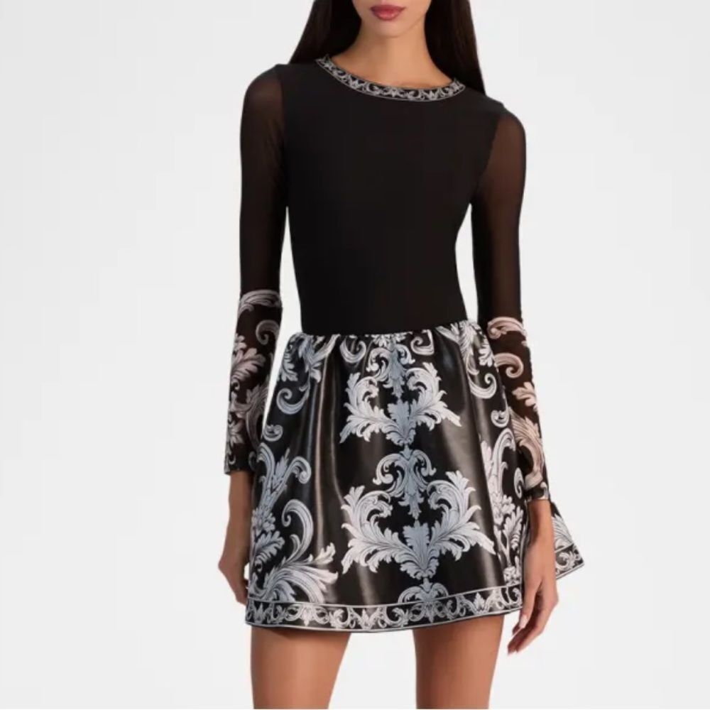 Alice + Olivia
Winter's Tale Chara Vegan Mini Dress